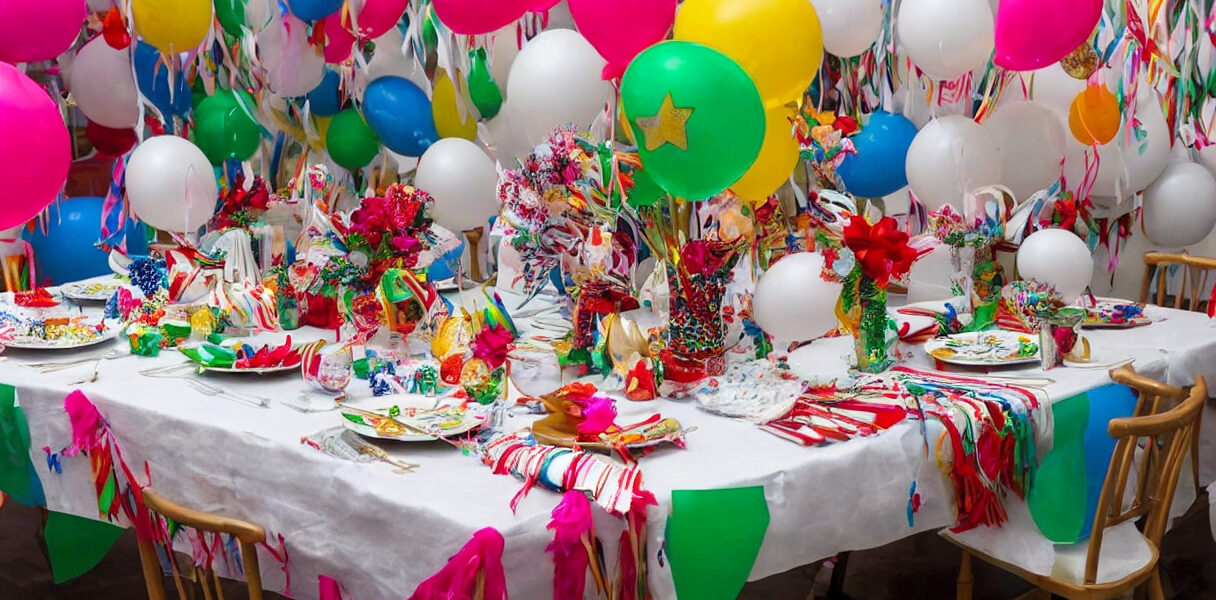 Sådan pynter du op til en fødselsdagsfest med lys og flag